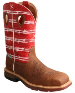 Twisted X Men's CellStretch Waterproof Work Boots - Nano Composite Toe