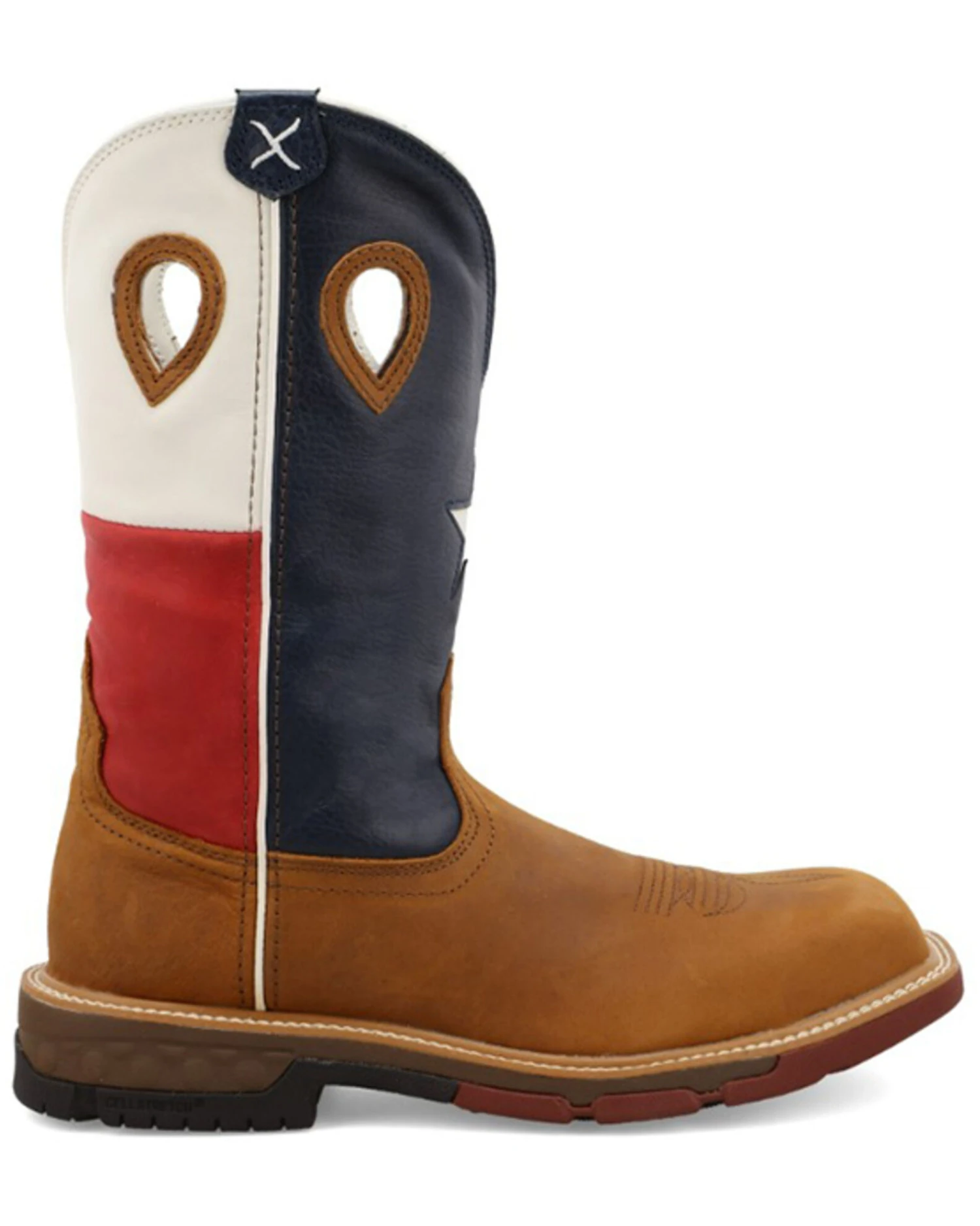 Twisted X Men's American Flag Western Work Boots - Nano Composite Toe 4 Twisted X Men's American Flag Western Work Boots - Nano Composite Toe - Image 2