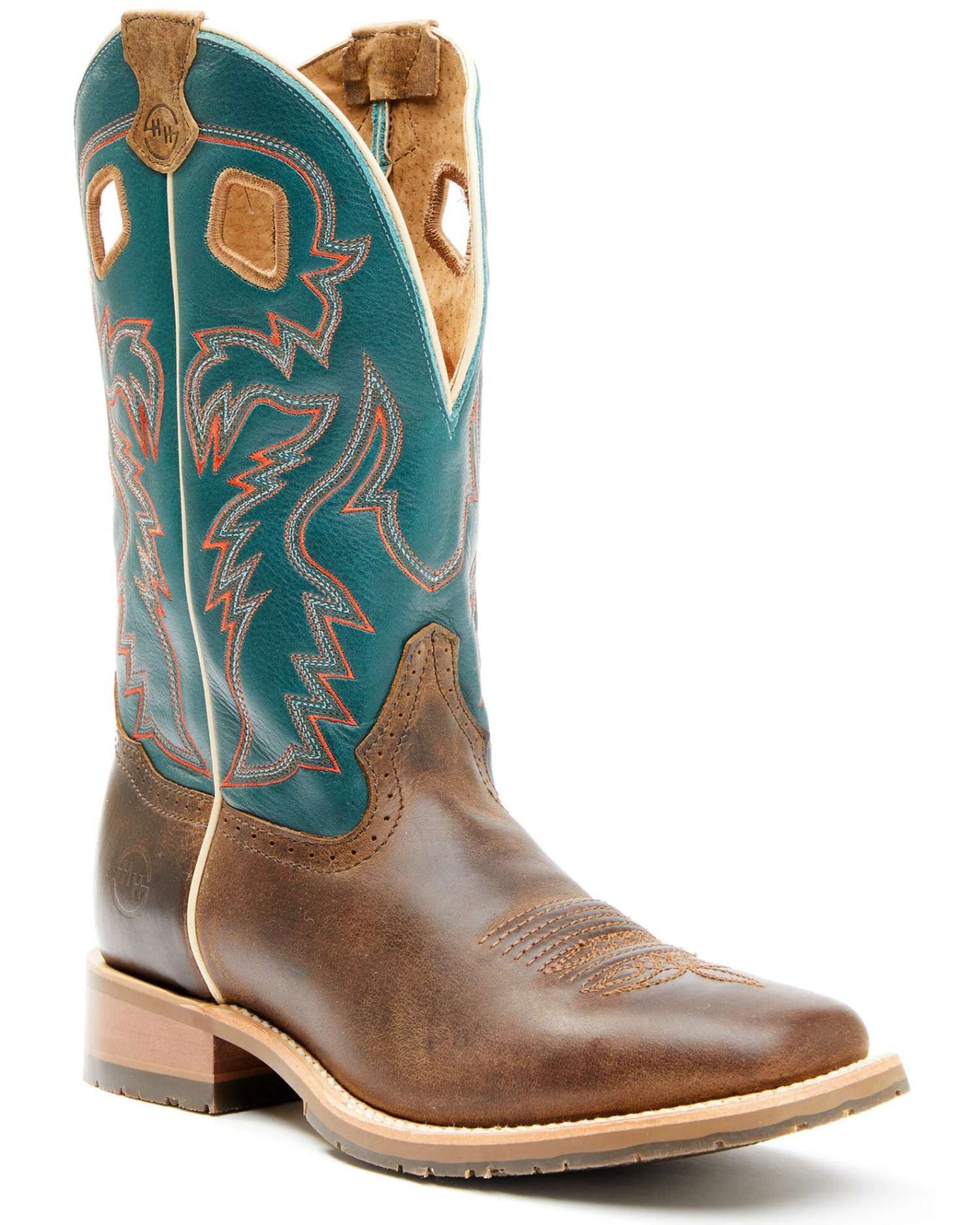 Double H Men's Elliott Western Boots - Broad Square Toe 3 Double H Men's Elliott Western Boots - Broad Square Toe