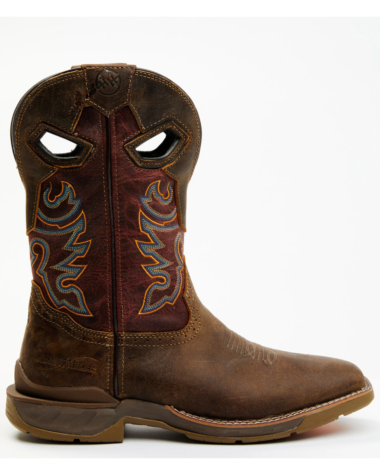 Double H Men's Alridge Western Boots - Broad Square Toe 4 Double H Men's Alridge Western Boots - Broad Square Toe - Image 2