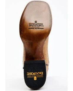 Dan Post Men's Taupe Water Snake Exotic Western Boots - Broad Square Toe 15 Dan Post Men's Taupe Water Snake Exotic Western Boots - Broad Square Toe -Pro Boots Shop 2000354881 251 P7