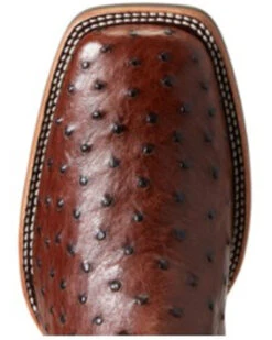 Ariat Men's Full Quill Ostrich Quantum Primo Western Boot - Broad Square Toe  -Pro Boots Shop 2000356431 200 P4