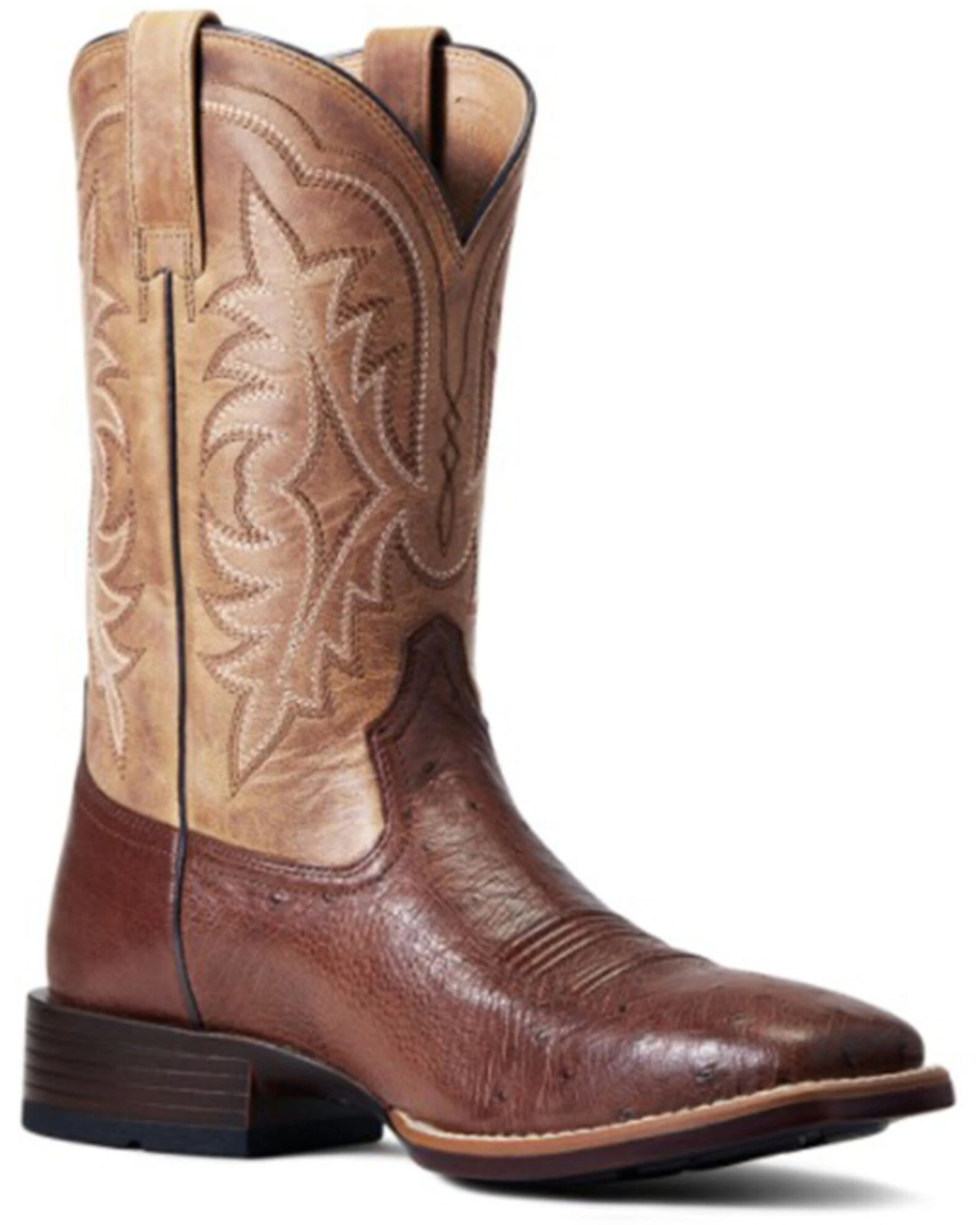 Ariat Men's Smooth Quill Ostrich Night Life Ultra Exotic Western Boot - Broad Square Toe 3 Ariat Men's Smooth Quill Ostrich Night Life Ultra Exotic Western Boot - Broad Square Toe