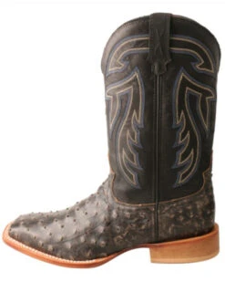 Twisted X Twistex X Men's Ruff Stock Fill-Quill Ostrich Vamp Exotic Western Boot - Broad Square Toe  -Pro Boots Shop 2000356675 001 P3
