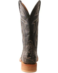 Twisted X Twistex X Men's Ruff Stock Fill-Quill Ostrich Vamp Exotic Western Boot - Broad Square Toe  -Pro Boots Shop 2000356675 001 P5