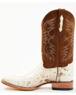 Cody James Men's Bone Python Exotic Western Boot - Broad Square Toe -Pro Boots Shop 2000356761 200 P3