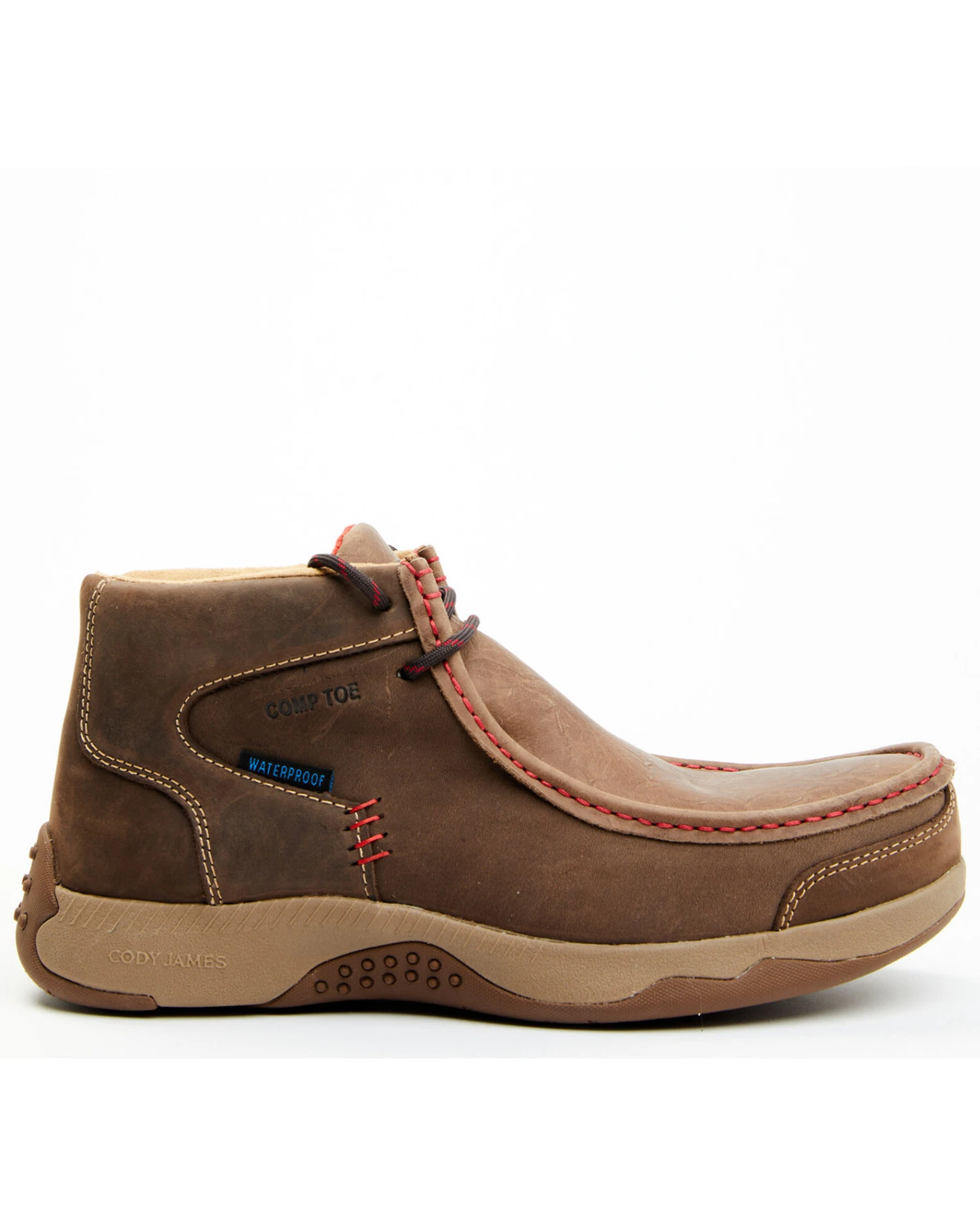 Cody James Men's Wallabee Moc Toe Work Shoes - Composite Toe 4 Cody James Men's Wallabee Moc Toe Work Shoes - Composite Toe - Image 2