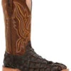 Durango Men's Exotic Pirarucu Skin Western Boots - Broad Square Toe -Pro Boots Shop 2000359779 201 P1