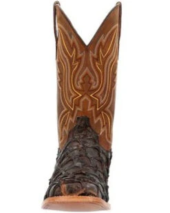 Durango Men's Exotic Pirarucu Skin Western Boots - Broad Square Toe 12 Durango Men's Exotic Pirarucu Skin Western Boots - Broad Square Toe -Pro Boots Shop 2000359779 201 P4
