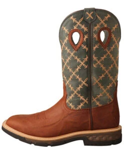 Twisted X Men's Barbed Wire Western Work Boots - Soft Toe -Pro Boots Shop 2000363714 200 P3