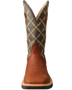 Twisted X Men's Barbed Wire Western Work Boots - Soft Toe -Pro Boots Shop 2000363714 200 P4