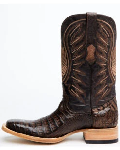 Tanner Mark Men's Shawnee Exotic Caiman Belly Western Boots - Broad Square Toe 11 Tanner Mark Men's Shawnee Exotic Caiman Belly Western Boots - Broad Square Toe -Pro Boots Shop 2000363915 201 P3