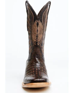 Tanner Mark Men's Shawnee Exotic Caiman Belly Western Boots - Broad Square Toe 12 Tanner Mark Men's Shawnee Exotic Caiman Belly Western Boots - Broad Square Toe -Pro Boots Shop 2000363915 201 P4