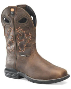 Double H Men's Redeemer Waterproof Metguard Pull On Work Boot - Composite Toe 