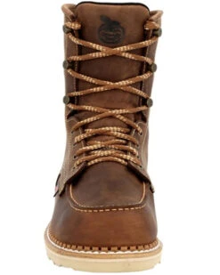 Georgia Boot Men's 8" Waterproof Wedge USA Lace-Up Boots - Moc Toe 12 Georgia Boot Men's 8" Waterproof Wedge USA Lace-Up Boots - Moc Toe -Pro Boots Shop 2000368691 200 P4