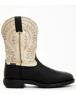 Rocky Men's Rugged Trail Pull On Western Work Boots - Steel Toe  -Pro Boots Shop 2000368704 944 P2