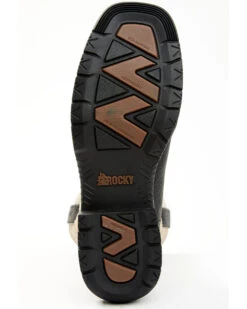 Rocky Men's Rugged Trail Pull On Western Work Boots - Steel Toe  -Pro Boots Shop 2000368704 944 P7