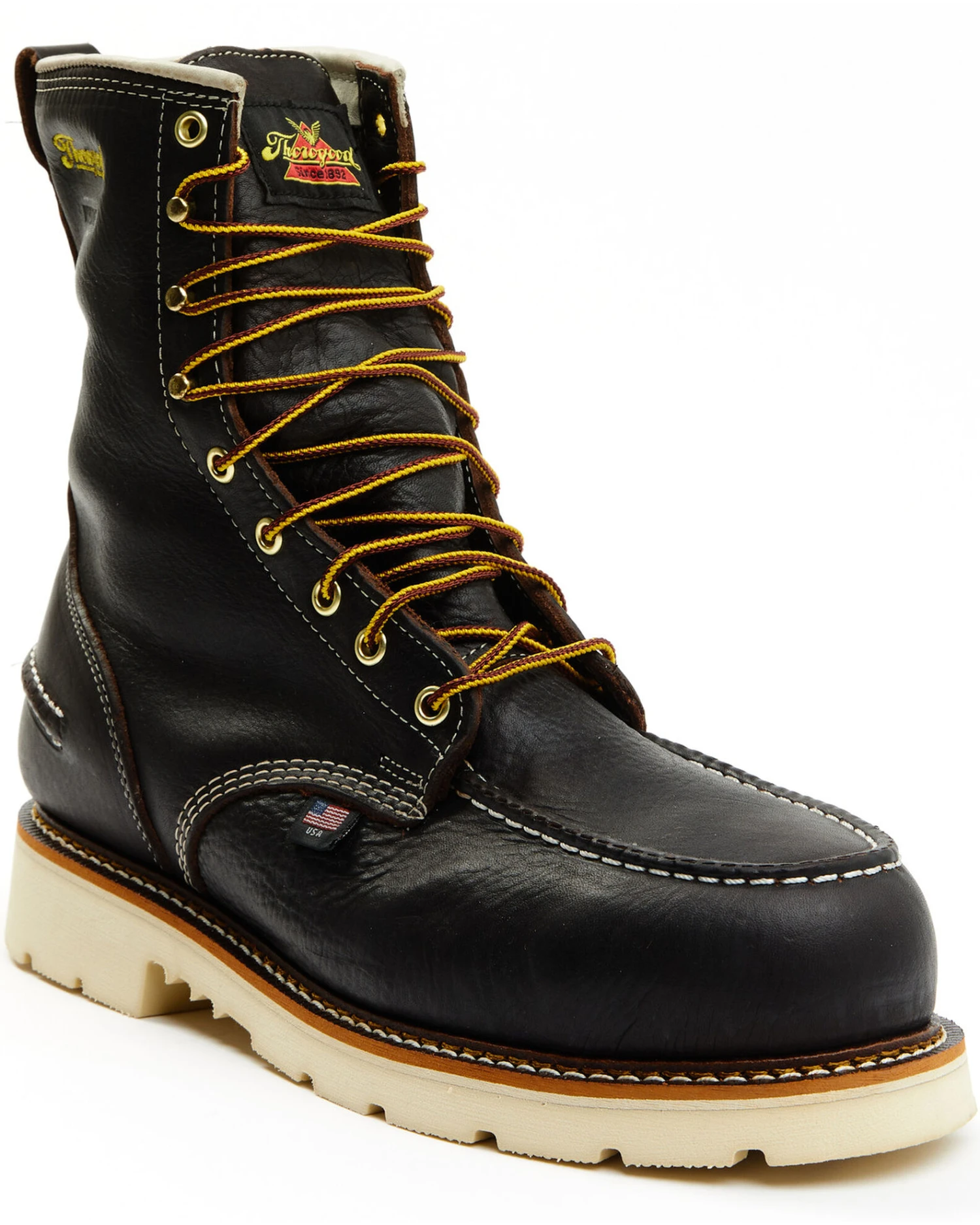 Thorogood Men's Waterproof 8" Made In The USA Work Boots - Steel Toe 3 Thorogood Men's Waterproof 8" Made In The USA Work Boots - Steel Toe
