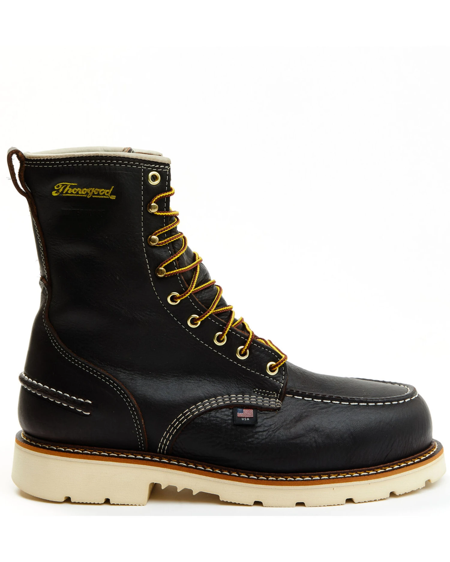 Thorogood Men's Waterproof 8" Made In The USA Work Boots - Steel Toe 4 Thorogood Men's Waterproof 8" Made In The USA Work Boots - Steel Toe - Image 2