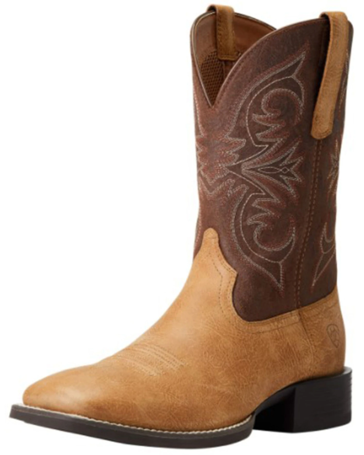 Ariat Men's Sport Pardner Performance Western Boots - Broad Square Toe 3 Ariat Men's Sport Pardner Performance Western Boots - Broad Square Toe