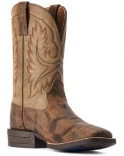 Ariat Men's Wilder Shock Shield Western Performance Boots - Broad Square Toe