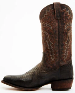 Dan Post Men's Exotic Teju Lizard Leather Tall Western Boots - Round Toe -Pro Boots Shop 2000371050 201 P3