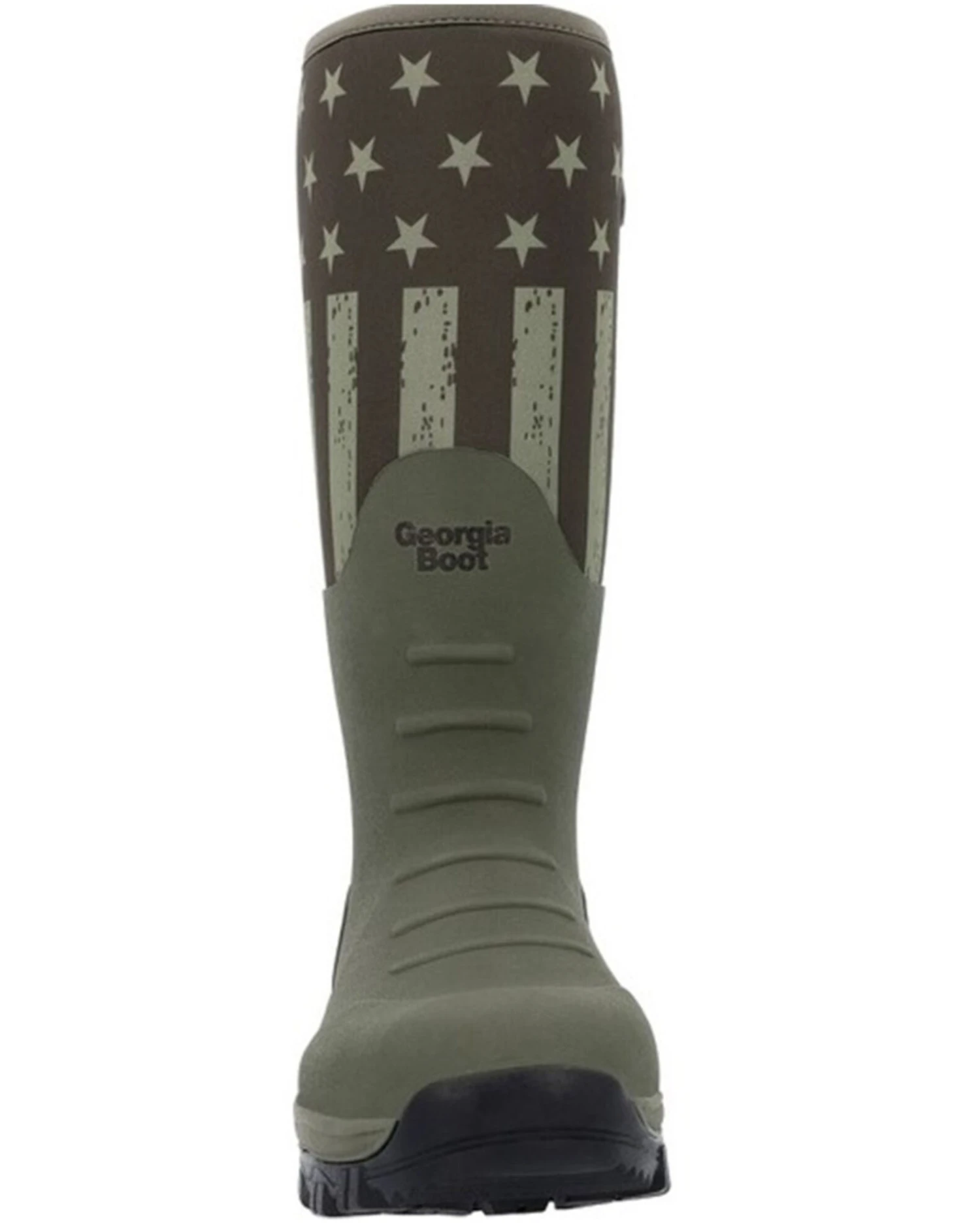 Georgia Boot Men's GBR Patriotic Rubber Pull On Work Boots - Round Toe 6 Georgia Boot Men's GBR Patriotic Rubber Pull On Work Boots - Round Toe - Image 4