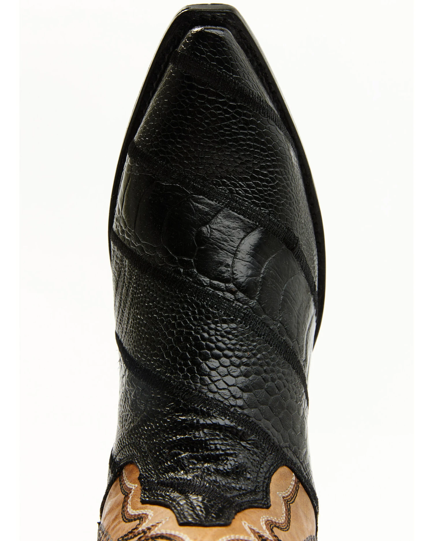 Dan Post Men's Ostrich Leg Exotic Western Boot - Snip Toe 8 Dan Post Men's Ostrich Leg Exotic Western Boot - Snip Toe - Image 6