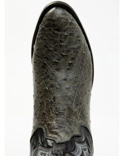 Dan Post Men's Exotic Full-Quill Ostrich Western Boots - Round Toe -Pro Boots Shop 2000381795 020 P6