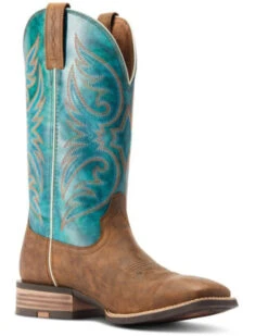 Ariat Men's Ricochet Western Performance Boots - Broad Square Toe