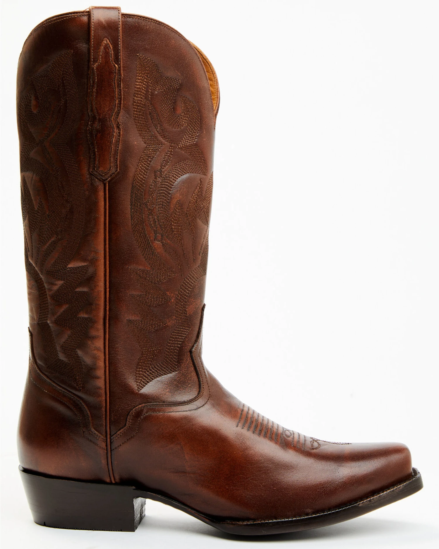 El Dorado Men's Calf Leather Western Boots - Square Toe 4 El Dorado Men's Calf Leather Western Boots - Square Toe - Image 2