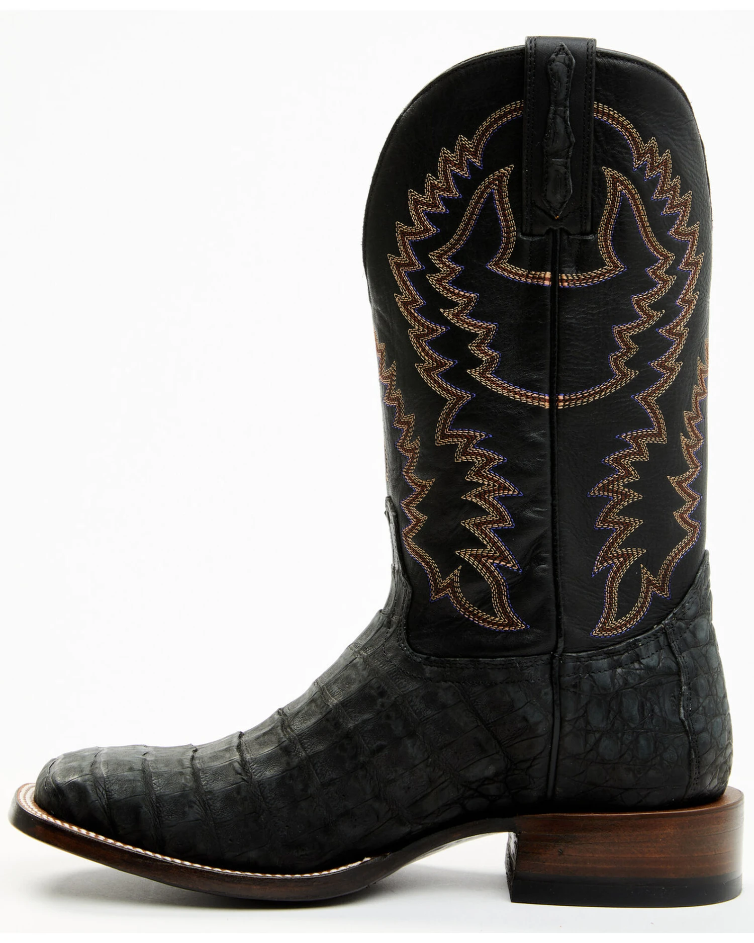 Cody James Men's Exotic Caiman Belly Western Boots - Broad Square Toe 5 Cody James Men's Exotic Caiman Belly Western Boots - Broad Square Toe - Image 3