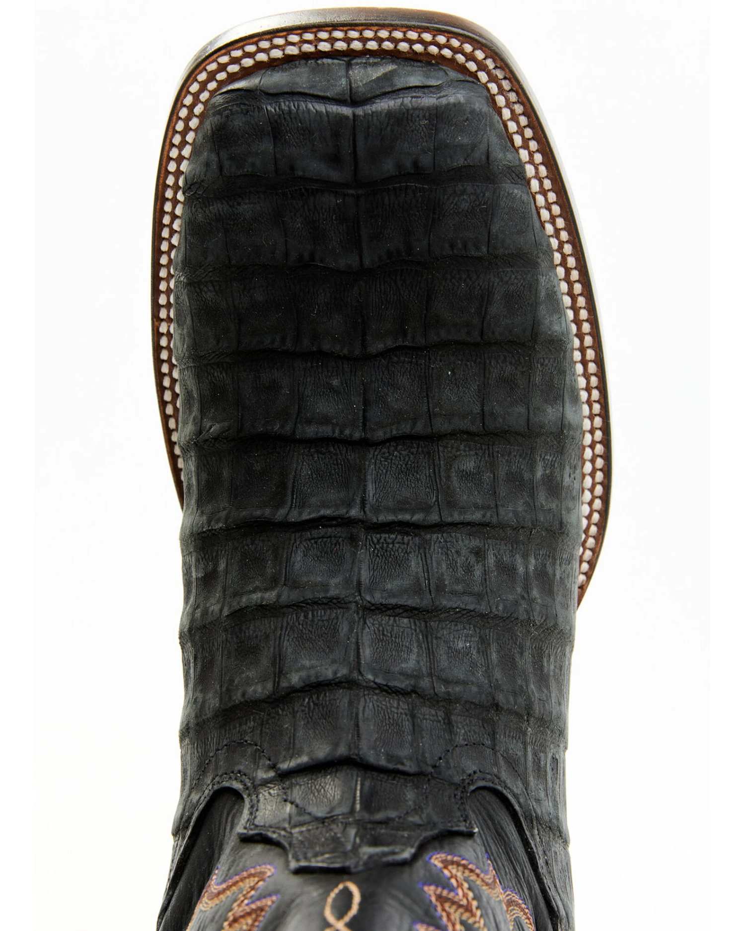 Cody James Men's Exotic Caiman Belly Western Boots - Broad Square Toe 8 Cody James Men's Exotic Caiman Belly Western Boots - Broad Square Toe - Image 6